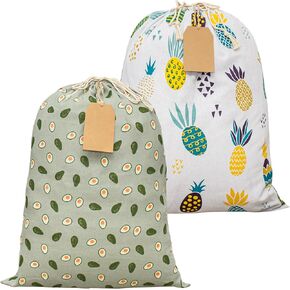Eribagz 2 PCS Jumbo Gift Bag 35.43 "X 27.55". المكافأة: 5 علامات هدية. أكياس الهدايا الكبيرة القابلة لإعادة الاستخدام للهدايا. حقيبة هدايا عملاقة. حقيبة هدايا كبيرة. حقيبة عيد ميلاد كبيرة ، دش الطفل ، التخزين. إد. 1.
