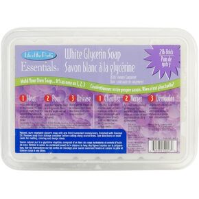 Life of the Party White Glycerin Soap Base, 2 lb, 52007