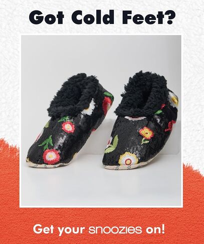 Snoozies Sequin Slippers for Women in Saudi Arabia