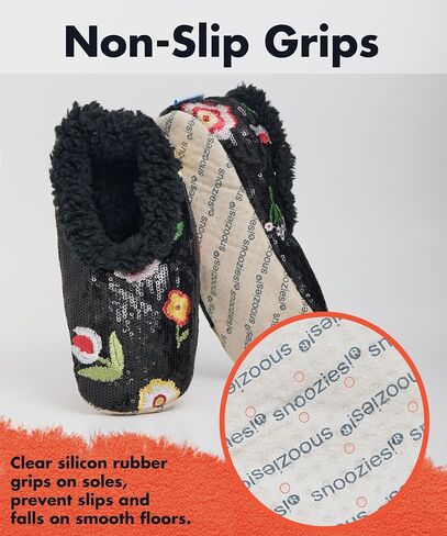 Snoozies Sequin Slippers for Women in Saudi Arabia