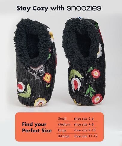 Snoozies Sequin Slippers for Women in Saudi Arabia