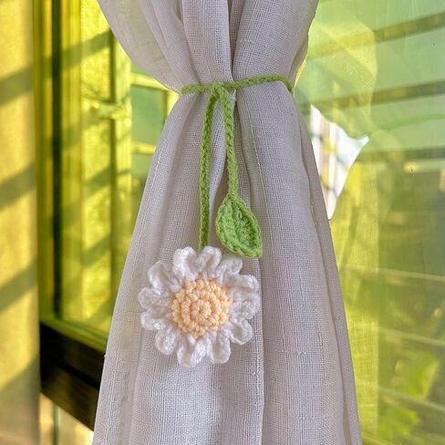Crochet Bookmarks for Women Girls Kids Knitted Daisy Book Mark for Book Lovers Coworker Bookish Birthday Graduation Gift for Her Him Unique Page Bookmark for Readers Christmas Easter Gifts in Saudi Arabia