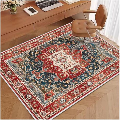 4×5ft/48×60in Chair Mat for Hardwood Floor, Office Desk Anti-Slip Chair Mat for Hard Floors, Computer Gaming Chair Mat, Under Desk Rug Protector for Rolling Chair(Pink) in Saudi Arabia