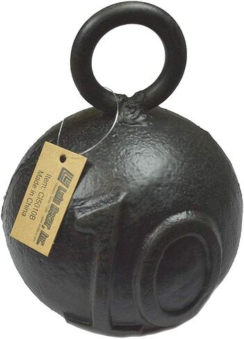 Lulu Decor Cast Iron Decorative Door Stop, 8 lbs Heavy Door Stopper, Elegant Door Weight for Home, Office, Kitchen, Patio, Securely Holding Doors Open (No20) in Kuwait