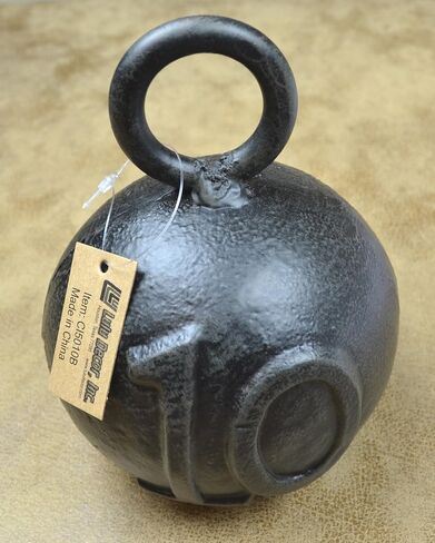 Lulu Decor Cast Iron Decorative Door Stop, 8 lbs Heavy Door Stopper, Elegant Door Weight for Home, Office, Kitchen, Patio, Securely Holding Doors Open (No20) in Kuwait