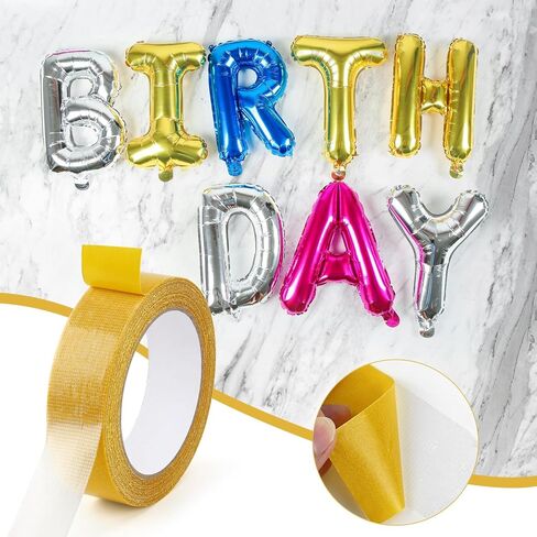 1 Pack Double Sided Fabric Tape Heavy Duty Gauze Tape Fabric Tape High Stickness Mounting Tape for Carpets, Pictures, Posters, Frames (2CM/0.78Inch x 20M/66FT) in Kuwait