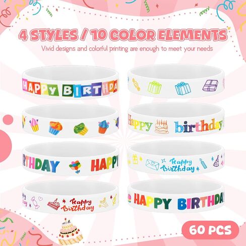 CUNNO 30 PCS عيد ميلاد الأساور المطاطية الملونة السيليكون امتداد معصم عيد ميلاد هدايا الفصل الدراسي للأطفال مكافأة المعلم مرة أخرى إلى مدرسة عيد ميلاد المدار in Kuwait