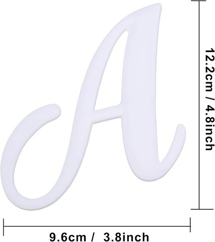 Letter Charm for Bogg Bag and Simply Southern Tote - Large Decorative 3D Alphabet Lettering Inserts Accessories for Beach Bag - DIY Personalizing Your Handbag in Kuwait