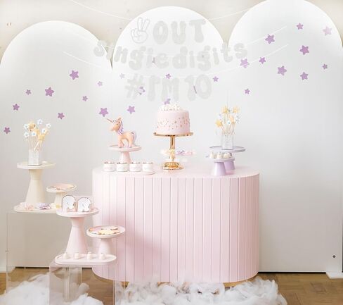 Pre-Strung Out Single Digits I'm 10 Banner - Gold Glitter 10th Birthday Party Decorations Supplies for Boys or Girls, Double Digits 10 Banner, Happy 10th Birthday Banner, Photo Booth Props in Kuwait