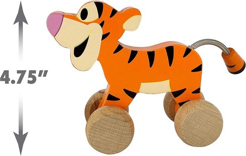 Just Play Disney Wooden Toys 6.5-inch Tigger the Tiger Clutch Toy, Classic Look, Winnie the Pooh, Kids Toys for Ages 18 Month in Saudi Arabia