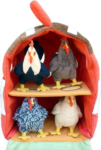Adore 12" Hen House Chicken Coop Plush Stuffed Animal Playset in Saudi Arabia