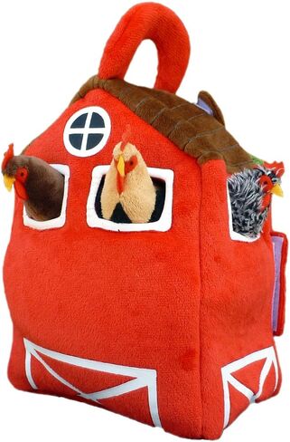 Adore 12" Hen House Chicken Coop Plush Stuffed Animal Playset in Saudi Arabia