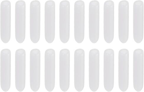 Screw Thread Protector Cover Rubber End Caps, [for Screw, Bolt] - 1 1/8"(29mm) ID/White/20pcs in Saudi Arabia
