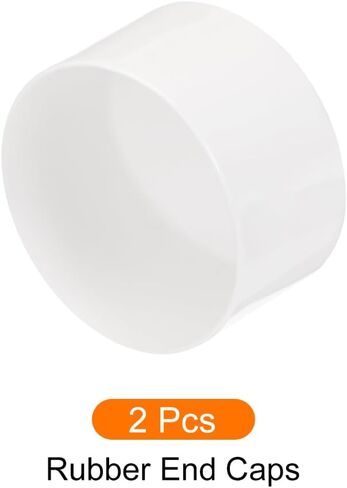 Screw Thread Protector Cover Rubber End Caps, [for Screw, Bolt] - 1 1/8"(29mm) ID/White/20pcs in Saudi Arabia