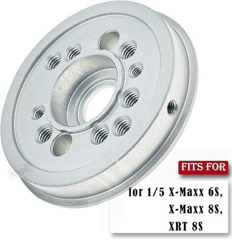 Motor Fixing Cover Upgrades Part for 1/5 X-Maxx 6S, X-Maxx 8S, XRT 8S Monster Truck,7075-T6 Aluminum Metal Motor Fixing Cover Hops Up,Silver in Kuwait