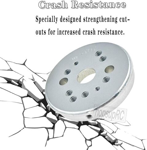 Motor Fixing Cover Upgrades Part for 1/5 X-Maxx 6S, X-Maxx 8S, XRT 8S Monster Truck,7075-T6 Aluminum Metal Motor Fixing Cover Hops Up,Silver in Kuwait