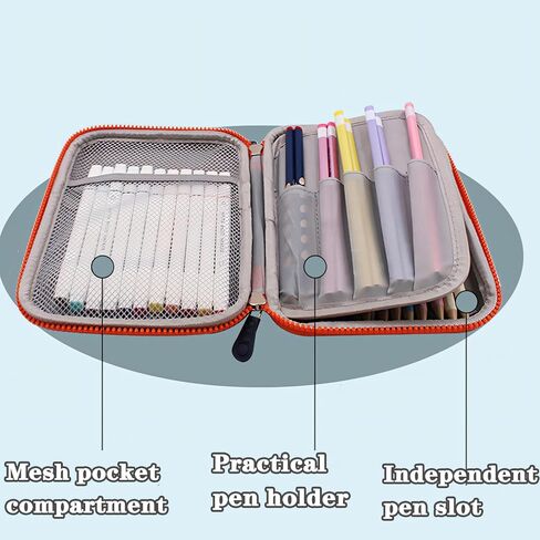 Pencil Case for Girls Boys, Kids Cute Pencil Case Pencil Pouch, 3D EVA Large Capacity Pen Holder, School Supplies for Kids Back to School Gifts (Navy Astronaut) in Kuwait