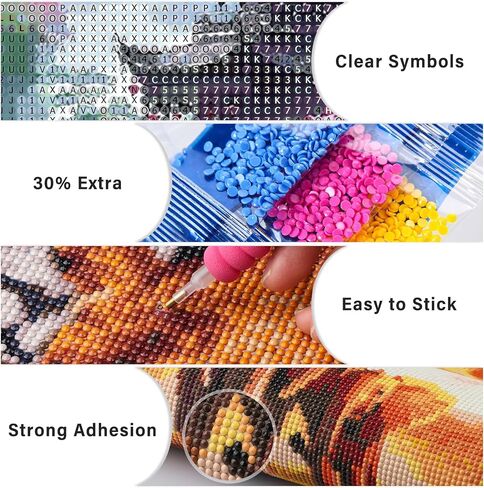 Lxmsja Greek Street Scenery Acrylic Full Drill Diamond Art Kits for Adults 12x16 inch in Saudi Arabia
