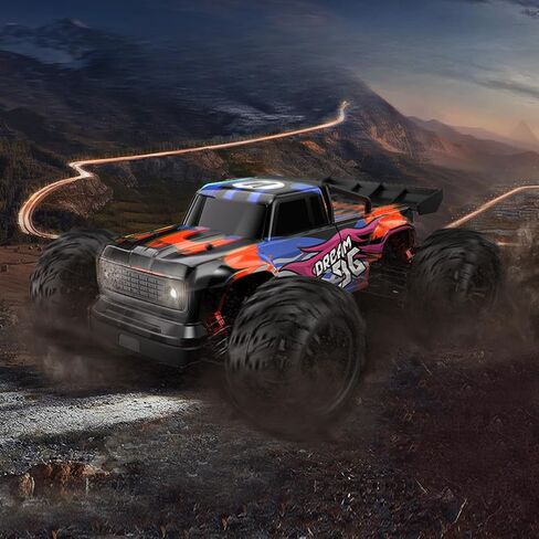 Hobby Rc Cars,1:16 RC Car, 4x4 High Speed Rc Cars, High Speed 36KPH, All Terrain Remote Control Trucks, 4WD Off Road Waterproof Fast Remote Control Car for Adults,with Headlights in Saudi Arabia