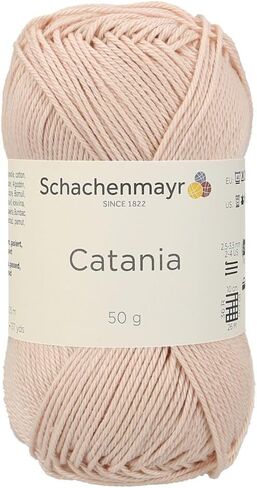 1 Skein / Pack Schachenmayr (SMC) Catania Originals Yarn ، كل كرة 1.76 أوقية (50Gr) / 136 ياردة (125 مترًا) ، قطنية مركبة 100 ٪ للحياكة والروشيه ، وزن الرياضة ، 388 - Terracotta in Kuwait