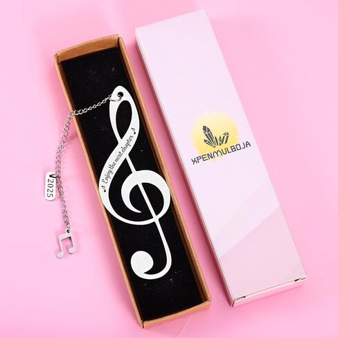 Bookmark for Women Men Music Lover Inspiration Gifts for Her Him Girls Boys Graduation Retirement Leaving Thank You Gift Christmas Birthday Wedding Anniversary New Dad Mom Kids Friends Boss Coworker in Kuwait