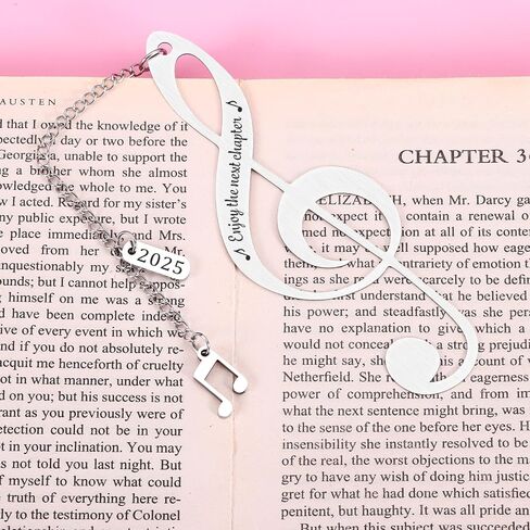 Bookmark for Women Men Music Lover Inspiration Gifts for Her Him Girls Boys Graduation Retirement Leaving Thank You Gift Christmas Birthday Wedding Anniversary New Dad Mom Kids Friends Boss Coworker in Kuwait
