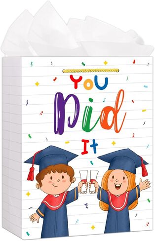 حقيبة هدايا يوم هدايا Sicohome St Patricks 11.5 "× 9" حقائب هدايا خضراء بوفالو مع ورق الأنسجة ، وأكياس التغليف هدايا سانت. in Kuwait