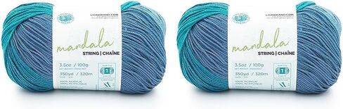 Lion Brand Yarn Mandala String Yarn, 1 Pack, Harmony in Kuwait