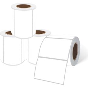 Starboling Direct Thermal Labels,3"x1" FBA Labels,Address Label Printer,Waterproof Sticker Paper for Barcodes Postage Address Shipping Compatible with Thermal Label Printer(White 1000 Labels/roll)