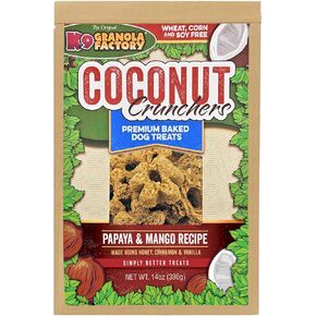 K9 Granola Factory Coconut Crunchers For Dogs All Natural Tropical Banana, 14-Ounces