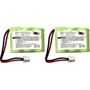 ZZcell® 2-Pack Battery Replacement for Dogtra Receiver BP20R, 200NCP, 202NCP, 280NCP, 282NCP, 300M, 302M, 7000M, 7002M, EF-3000 Old, YS-200 Remote Controlled Dog Training Collar