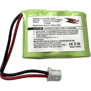 ZZcell® 2-Pack Battery Replacement for Dogtra Receiver BP20R, 200NCP, 202NCP, 280NCP, 282NCP, 300M, 302M, 7000M, 7002M, EF-3000 Old, YS-200 Remote Controlled Dog Training Collar