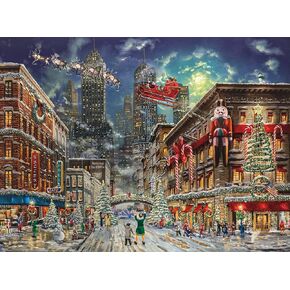 Buffalo Games - Thomas Kinkade -Kinkade - Elf V2-100 Piece Jigsaw Puzzle for Families -Challenging Puzzle Perfect for Game Nights - Finished Size is 15.00 x 11.00