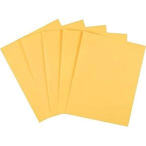 Staples 490944 Pastel Colored Copy Paper 8 1/2-Inch x 11-Inch Goldenrod Ream