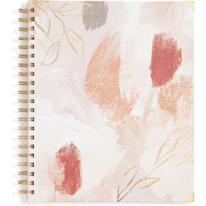 Blue Sky 2025 15-Month Weekly and Monthly Planner Calendar, October 2024 - December 2025, 8.5" x 11", Hard Cover, Laminated Tabs, Wirebound, Storage Pocket, Henri (Henri- 2025, 8.5" x 11")