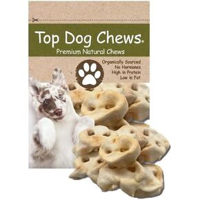 Top Dog Chews - Pig Snout Dog Treats, 12 Pack, American Made, All Natural, Long Lasting, Healthy Chews for Dogs, Perfect Training Treat for a Puppy or Small, Medium & Large Dogs (12 Pack)