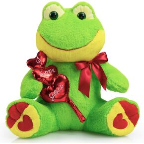 HollyHOME I Love You Panda Stuffed Animal Plush Panda with Red Hearts and Bow Sweet Plush Toy Gift 20 inches in Kuwait