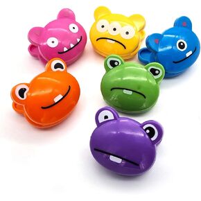 Kikkerland Monsters Bag Clips, Set of 6
