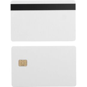 10 Pack - SLE4442 Chip Cards w/HiCo 2 Track Mag Stripe