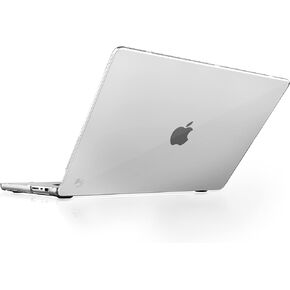 STM Studio Protective Case for MacBook Air 13" Retina - M2, 2022 (MLXW3LL/A) - Translucent, Vented, Lightweight Laptop Cover - Clear (stm-122-373MU-01)