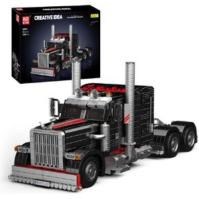 Mould King 10037 Heavy-Duty Tow Truck Building Toy Set, MOC Road Trailers Building Toys, Technology Wreckers Toy for Kids Age 8+ (1,797 Pieces)