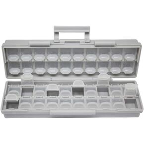 AideTek BOXALL40 40 Lids Compartments w/lids Enclosure Surface Mount Components Assorted Resistor Capacitor