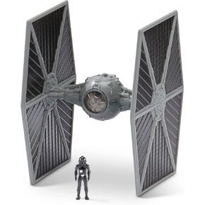 Star Wars Micro Galaxy Squadron Light Armor Class TIE Fighter - 3-Inch Vehicle with 1-Inch TIE Pilot Micro Figure