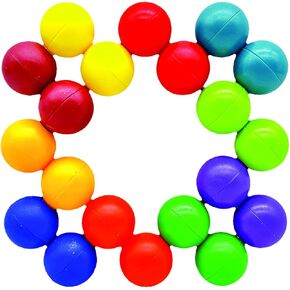 Raymond Geddes Rainbow Twister Toys - (مجموعة من 12) - لعبة تغيير الشكل الحسي للأطفال والكبار - لعبة الإجهاد تململ