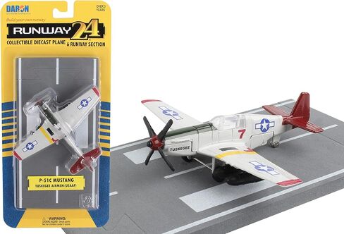 Daron Worldwide Trading Runway24 P51 Tuskegee Airmen Vehicle in Kuwait