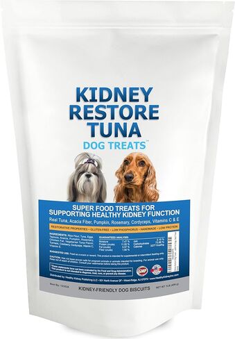 Kidney Restore Chicken Dog Treats for Kidney Support. Low Protein Dog Treats Supports Kidney Health. Kidney Function Dog Treats for Kidney Dog Diet in Kuwait