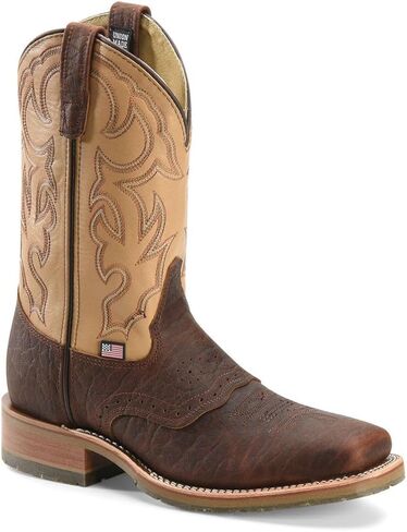 Double H DH4305 10 Inch Wide Square Toe ICE Western Roper in Kuwait
