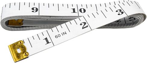 5 Pcs Flexible Tape Measure, 150cm/60 inch, Pack of 5, Accurate Dual Scale Standard & Metric Measurements Tape,Soft Measuring Tape for Body, Weight Loss Sewing Tailor Craft Ruler (Pink) in Kuwait