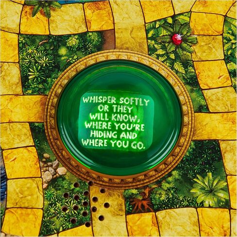 Jumanji Deluxe Game, Immersive Electronic Version of The Classic Adventure Movie Board Game, with Lights and Sounds, Family Game Night Game for Kids & Adults Ages 8 and up in Kuwait