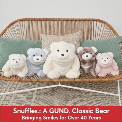 GUND Original Snuffles Teddy Bear, Premium Stuffed Animal for Ages 1 and Up, Gray, 10" in Kuwait